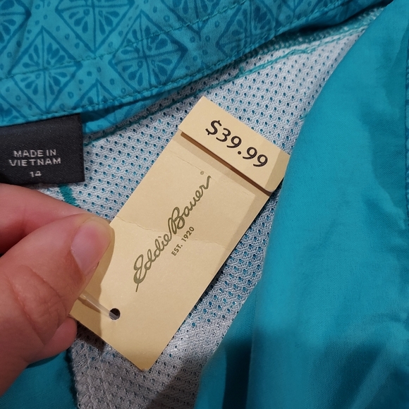 (NWT) Blue Water Shorts by Eddie Bauer - Picture 5 of 6